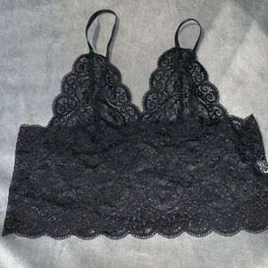 ROMWE Floral Lace Bralette